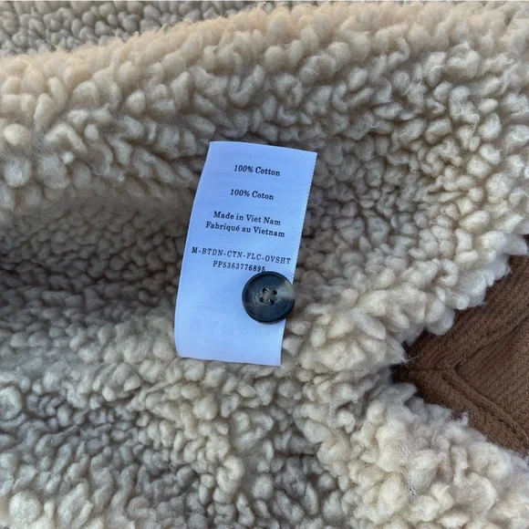 Everlane Shirt Jacket Sherpa Lined - Picture 11 of 11